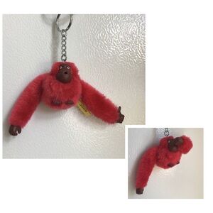 50% OFF if Bundled/ Kipling Red Plush Monkey Keychain Purse Charm